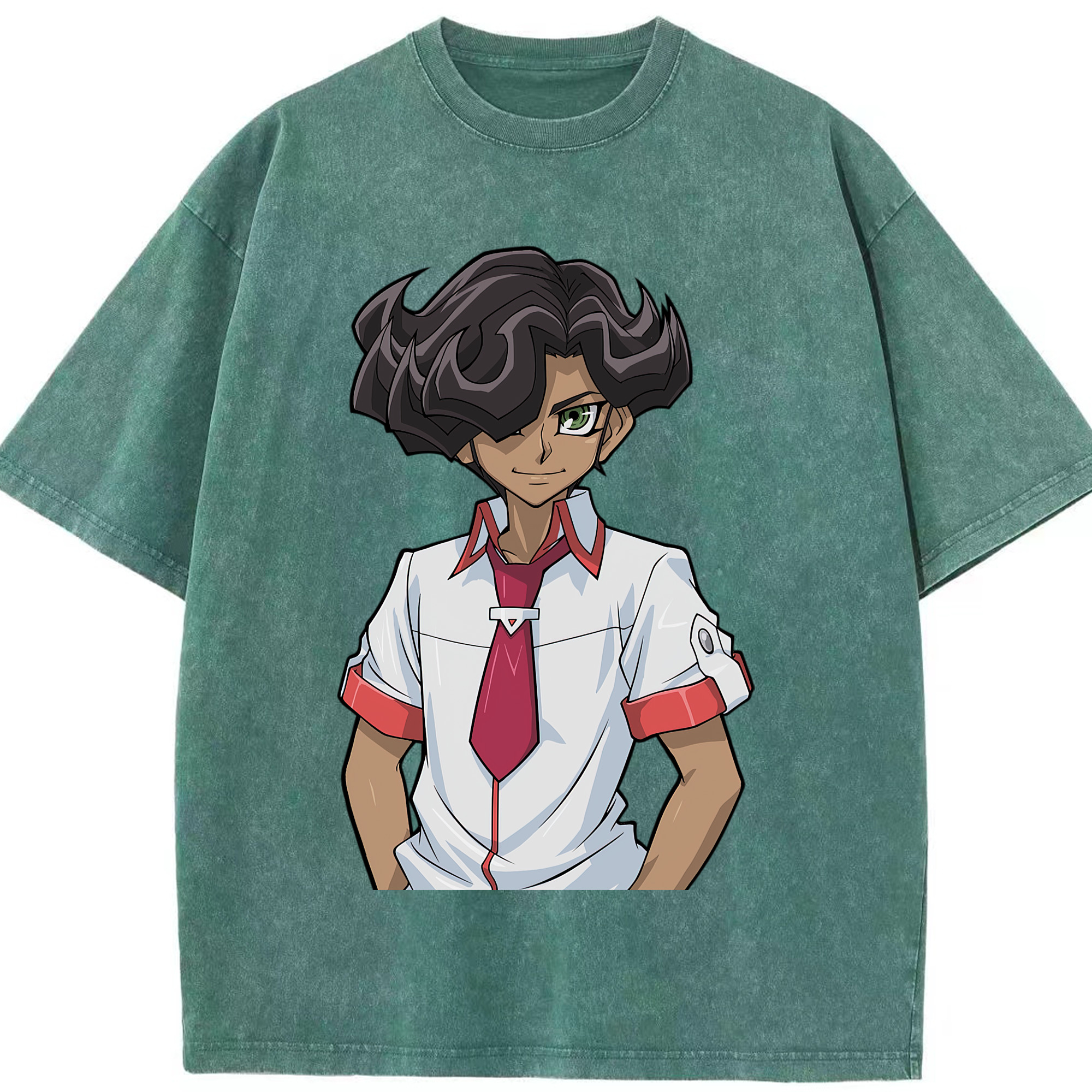 （画像用） 遊☆戯☆王 Yu-Gi-Oh! 綿100% ヴィンテージ風 半袖Tシャツ（フロントプリント）